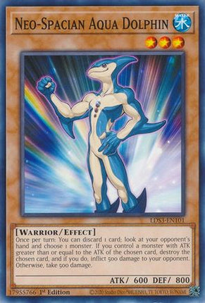 Neo-Spacian Aqua Dolphin (Common / Short Print) [LDS3-EN101] 1st Edition