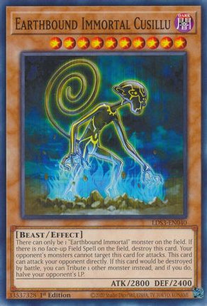 Earthbound Immortal Cusillu (Common / Short Print) [LDS3-EN040] 1st Edition