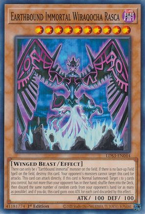 Earthbound Immortal Wiraqocha Rasca (Common / Short Print) [LDS3-EN044] 1st Edition