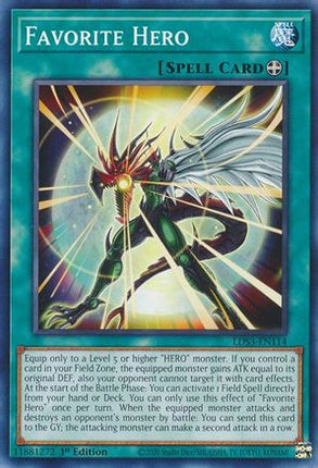 Favorite Hero (Common / Short Print) [LDS3-EN114] 1st Edition