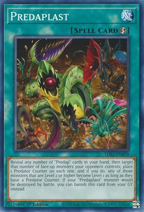 Predaplast (Common / Short Print) [LDS3-EN078] 1st Edition
