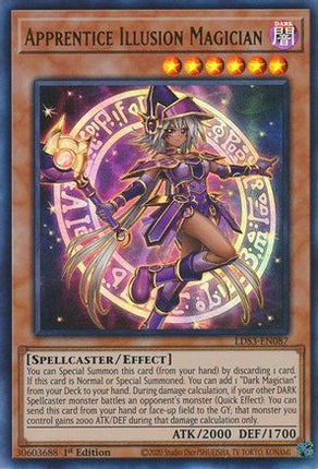 Apprentice Illusion Magician (Ultra Rare) [LDS3-EN087] 1st Edition