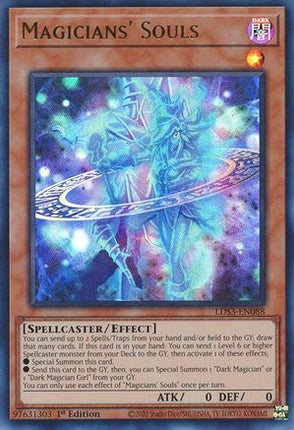 Magicians' Souls (Ultra Rare) [LDS3-EN088] 1st Edition