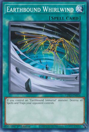 Earthbound Whirlwind (Common / Short Print) [LDS3-EN054] 1st Edition
