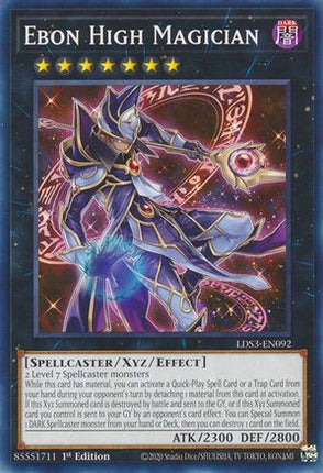 Ebon High Magician (Common / Short Print) [LDS3-EN092] 1st Edition