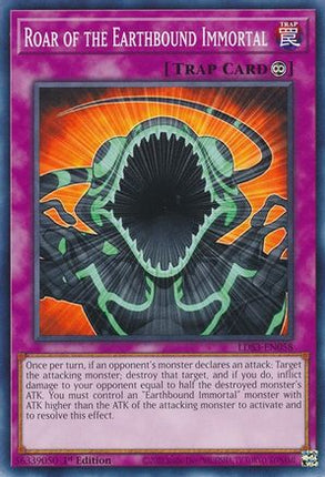 Roar of the Earthbound Immortal (Common / Short Print) [LDS3-EN058] 1st Edition