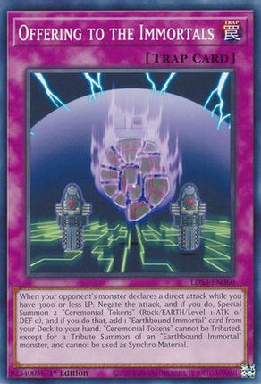 Offering to the Immortals (Common / Short Print) [LDS3-EN060] 1st Edition