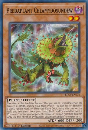 Predaplant Chlamydosundew (Common / Short Print) [LDS3-EN071] 1st Edition