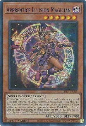 Apprentice Illusion Magician (Blue) (Ultra Rare) [LDS3-EN087] 1st Edition