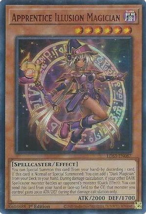 Apprentice Illusion Magician (Red) (Ultra Rare) [LDS3-EN087] 1st Edition