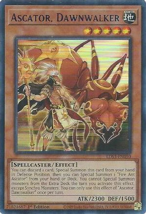 Ascator, Dawnwalker (Blue) (Ultra Rare) [LDS3-EN050] 1st Edition