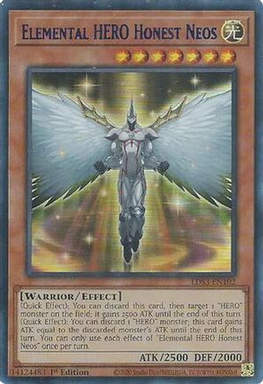 Elemental HERO Honest Neos (Blue) (Ultra Rare) [LDS3-EN102] 1st Edition