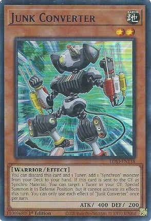 Junk Converter (Blue) (Ultra Rare) [LDS3-EN118] 1st Edition