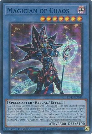 Magician of Chaos (Blue) (Ultra Rare) [LDS3-EN089] 1st Edition
