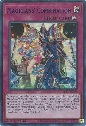 Magicians' Combination (Blue) (Ultra Rare) [LDS3-EN099] 1st Edition