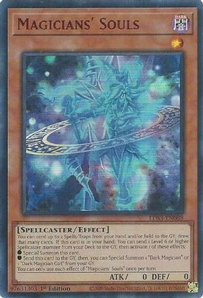 Magicians' Souls (Red) (Ultra Rare) [LDS3-EN088] 1st Edition