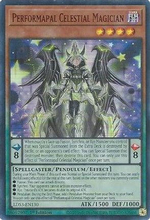 Performapal Celestial Magician (Red) (Ultra Rare) [LDS3-EN130] 1st Edition