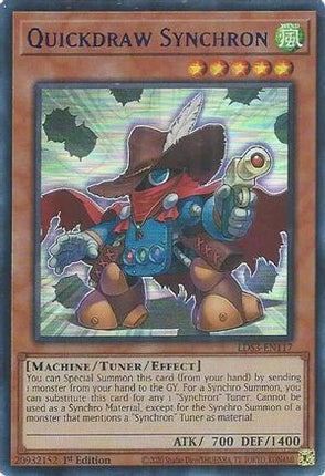 Quickdraw Synchron (Blue) (Ultra Rare) [LDS3-EN117] 1st Edition