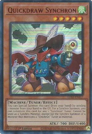 Quickdraw Synchron (Red) (Ultra Rare) [LDS3-EN117] 1st Edition