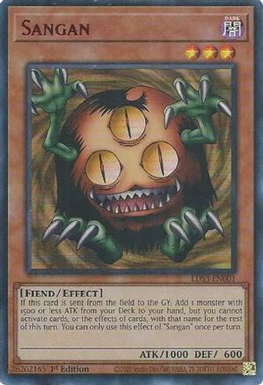 Sangan (Red) (Ultra Rare) [LDS3-EN001] 1st Edition
