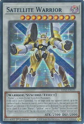 Satellite Warrior (Blue) (Ultra Rare) [LDS3-EN121] 1st Edition