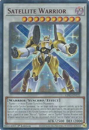 Satellite Warrior (Red) (Ultra Rare) [LDS3-EN121] 1st Edition