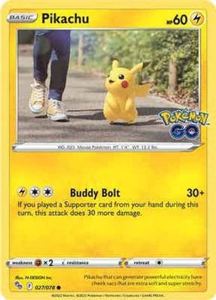 Pikachu (27) - 27/null [Pokemon GO]