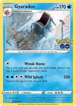 Gyarados - 22/null [Pokemon GO] Holofoil
