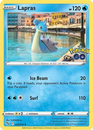 Lapras - 23/null [Pokemon GO] Holofoil