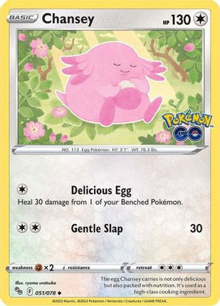 Chansey - 51/null [Pokemon GO]