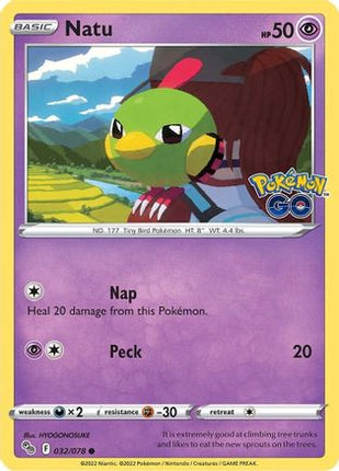Natu - 32/null [Pokemon GO]