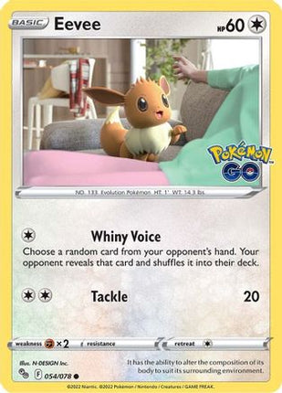 Eevee - 54/null [Pokemon GO]
