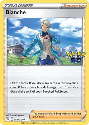Blanche - 64/null [Pokemon GO] Reverse Holofoil