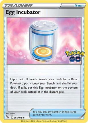 Egg Incubator - 66/null [Pokemon GO] Reverse Holofoil