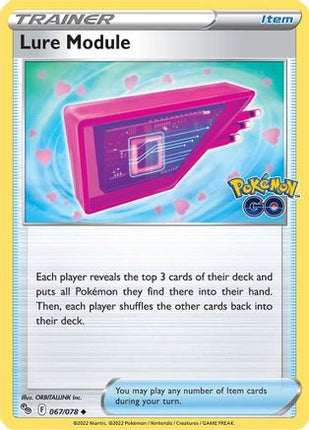 Lure Module - 67/null [Pokemon GO] Reverse Holofoil