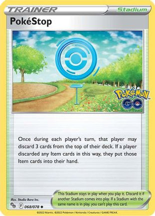 PokeStop - 68/null [Pokemon GO] Reverse Holofoil