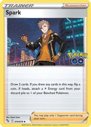 Spark - 70/078 [Pokemon GO] Reverse Holofoil