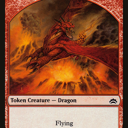 Dragon [Planechase Anthology Tokens]