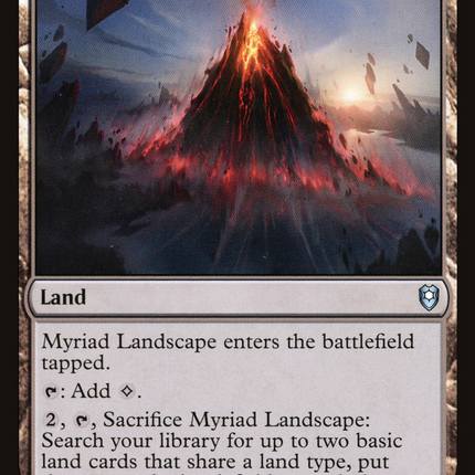 Myriad Landscape [Commander Legends: Battle for Baldur's Gate]