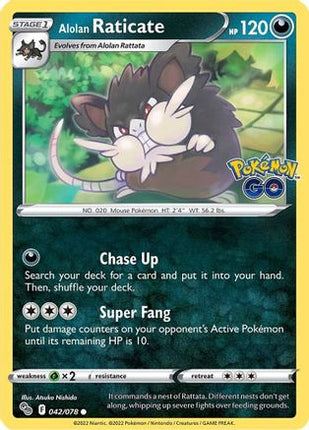 Alolan Raticate - 42/null [Pokemon GO]
