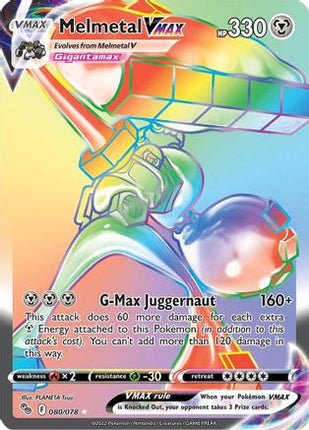 Melmetal VMAX (Secret) - 80/078 [Pokemon GO] Holofoil