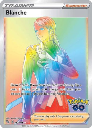 Blanche (Secret) - 82/078 [Pokemon GO] Holofoil