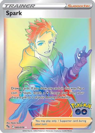 Spark (Secret) - 85/078 [Pokemon GO] Holofoil