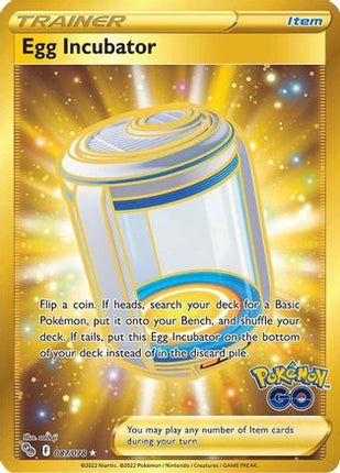 Egg Incubator (Secret) - 87/null [Pokemon GO] Holofoil