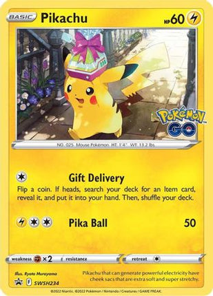 Pikachu - SWSH234 - SWSH234/null [SWSH: Sword & Shield Promo Cards] Holofoil