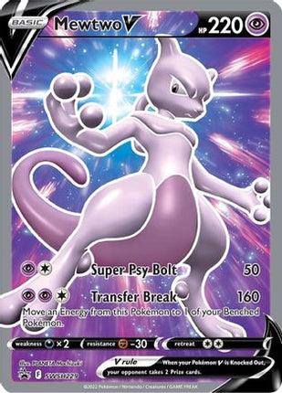 Mewtwo V - SWSH229 - SWSH229/null [SWSH: Sword & Shield Promo Cards] Holofoil