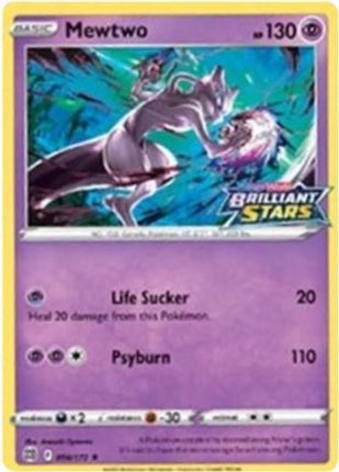 Mewtwo - 056/172 (Brilliant Stars Stamped) [Miscellaneous Cards & Products] Holofoil