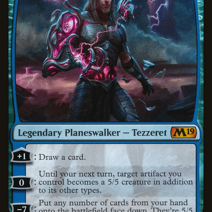 Tezzeret, Cruel Machinist [Core Set 2019] Foil
