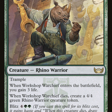 Workshop Warchief [Streets of New Capenna]