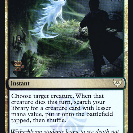 Rushed Rebirth [Strixhaven: School of Mages Promos] Prerelease Foil